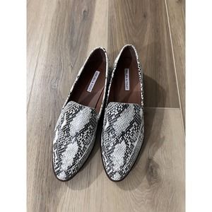 Chelsea & Violet Jenna Snakeskin Print Leather Shoes Women’s Size 10